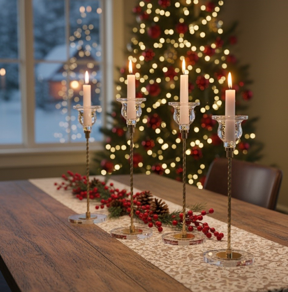 Набір підсвічників Evening melody 3 шт