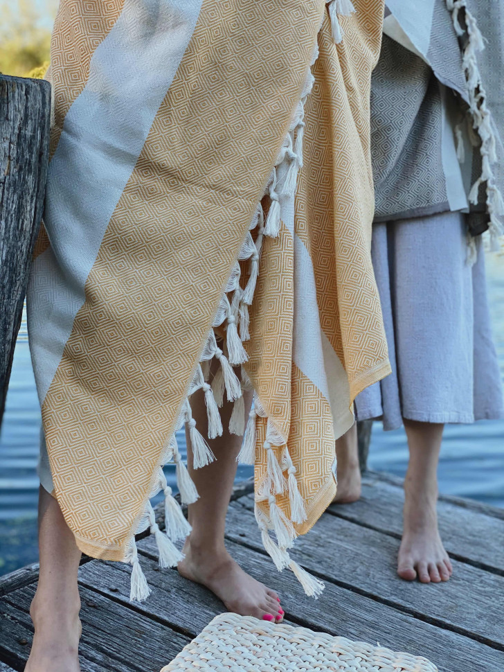 Жаккардовое банное полотенце DoDo