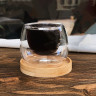 Стеклянный стакан с подставкой Ristretto 