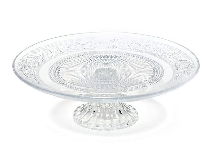 Стеклянная тортница Subtle