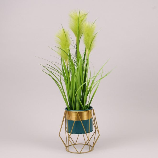 Металеве кашпо на підставці  Rhombus