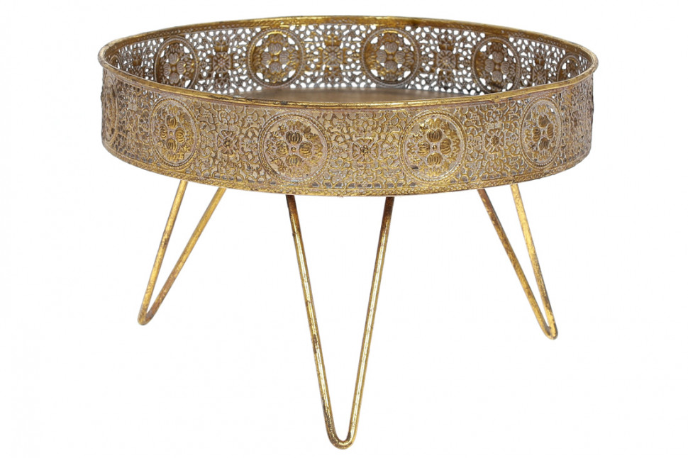 Металлический поднос на ножках Jafar