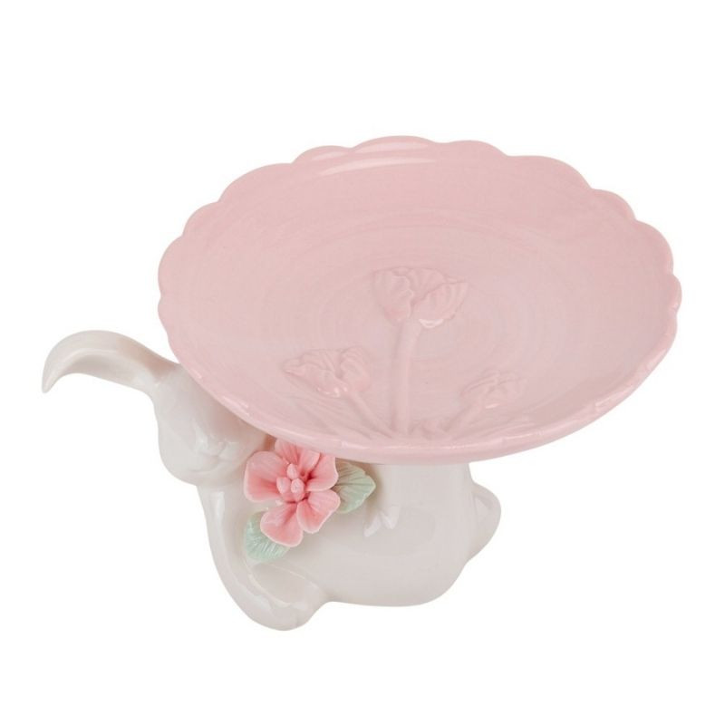 Подставка Rabbit with a flower комплект 2 шт