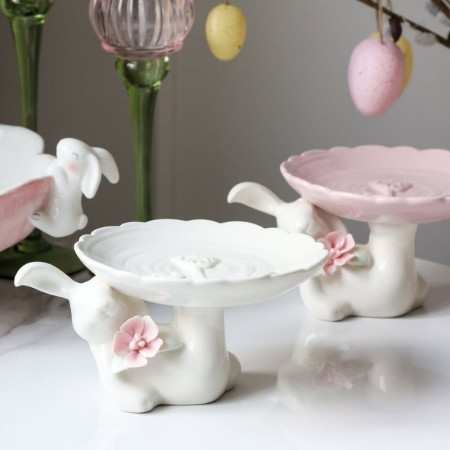 Підставка Rabbit with a flower комплект 2 шт