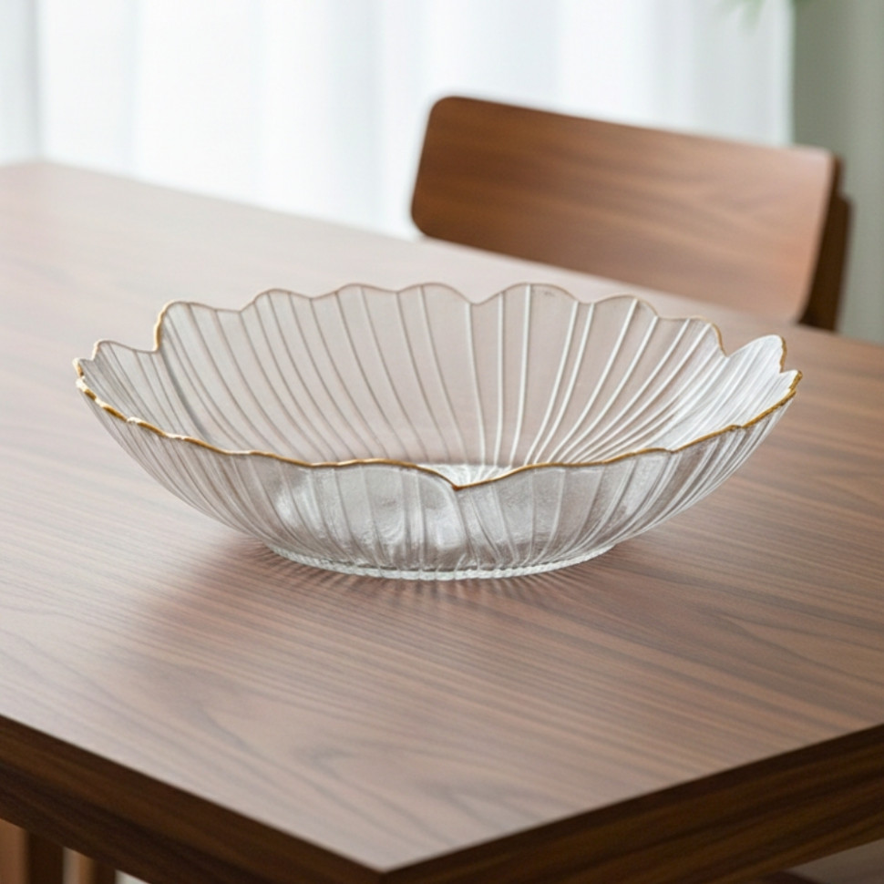 Набор салатниц Crystal flower 3 шт