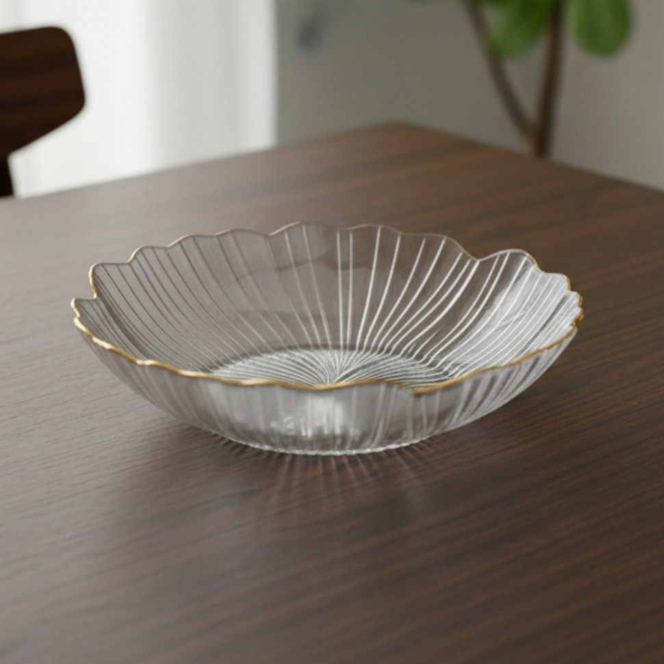 Набор салатниц Crystal flower 3 шт