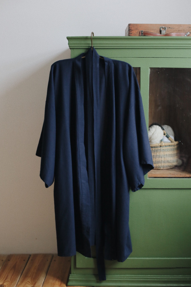 Халат-кимоно Mekong Dark blue