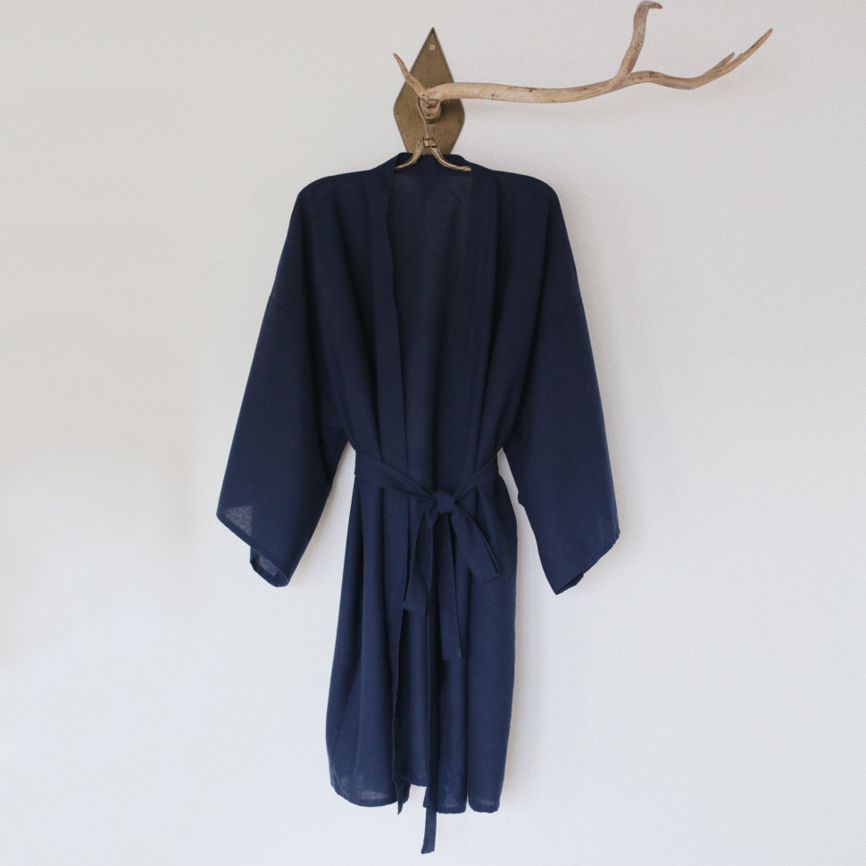 Халат-кимоно Mekong Dark blue