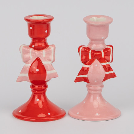 Набор подсвечников New Year's bow 2 шт