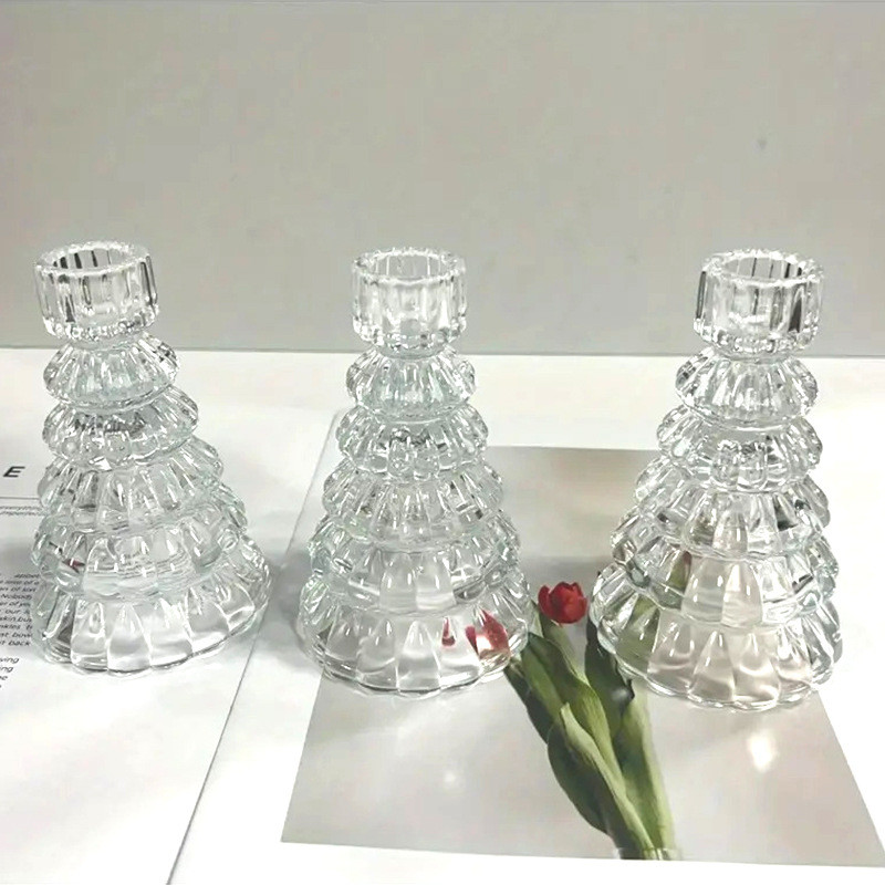 Набор подсвечников Christmas tree cascade 3 шт