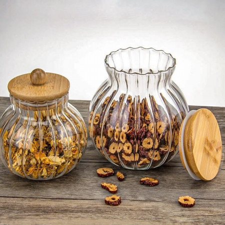 Скляна ємність Deko