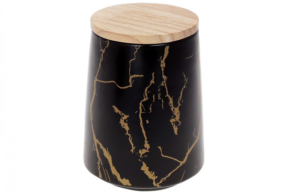 Емкость для хранения  Black marble