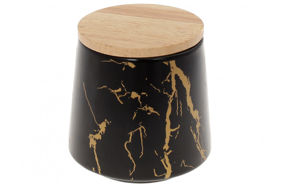 Емкость для хранения  Black marble