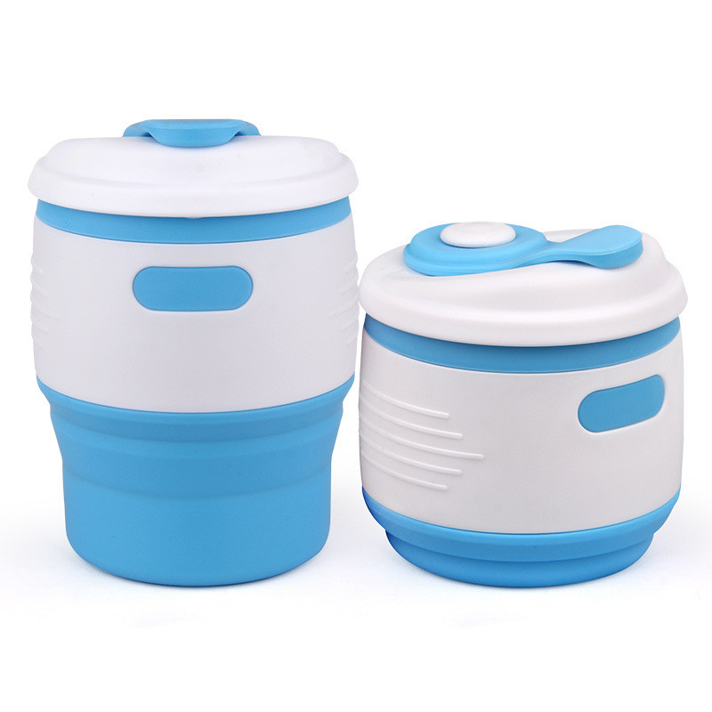 Складной силиконовый стакан Fold