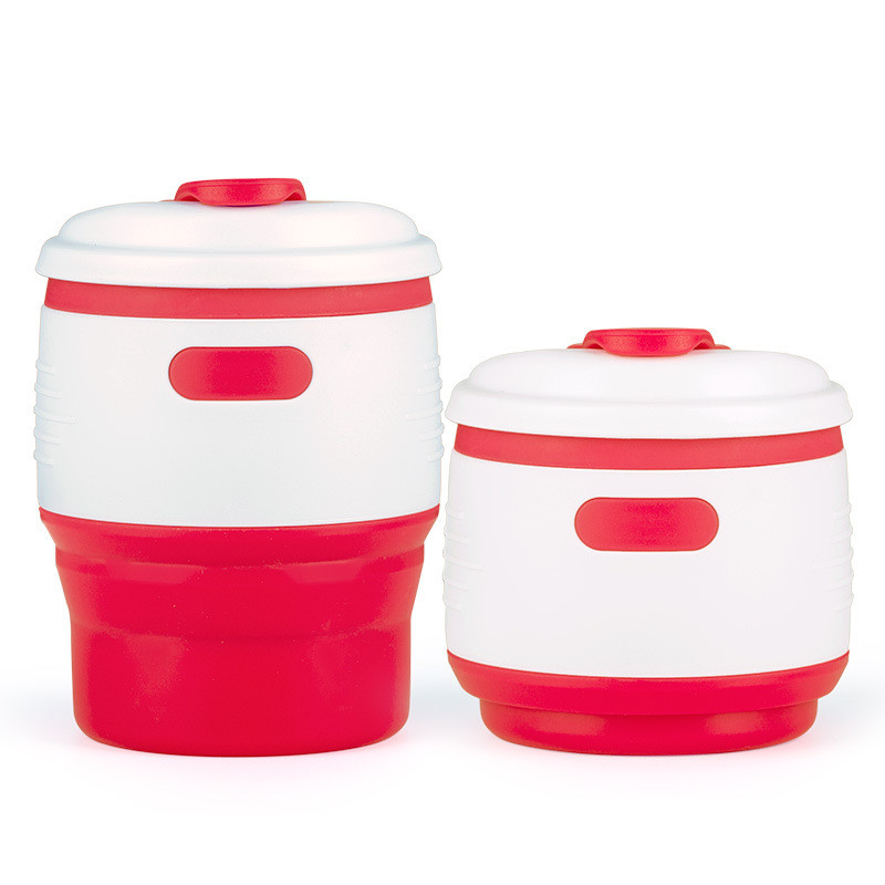 Складной силиконовый стакан Fold