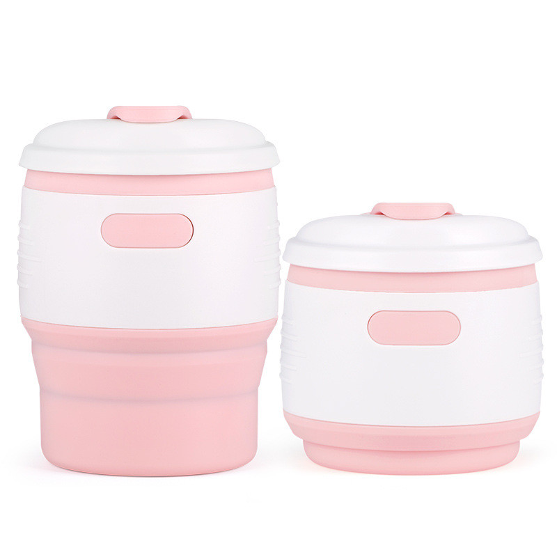 Складной силиконовый стакан Fold