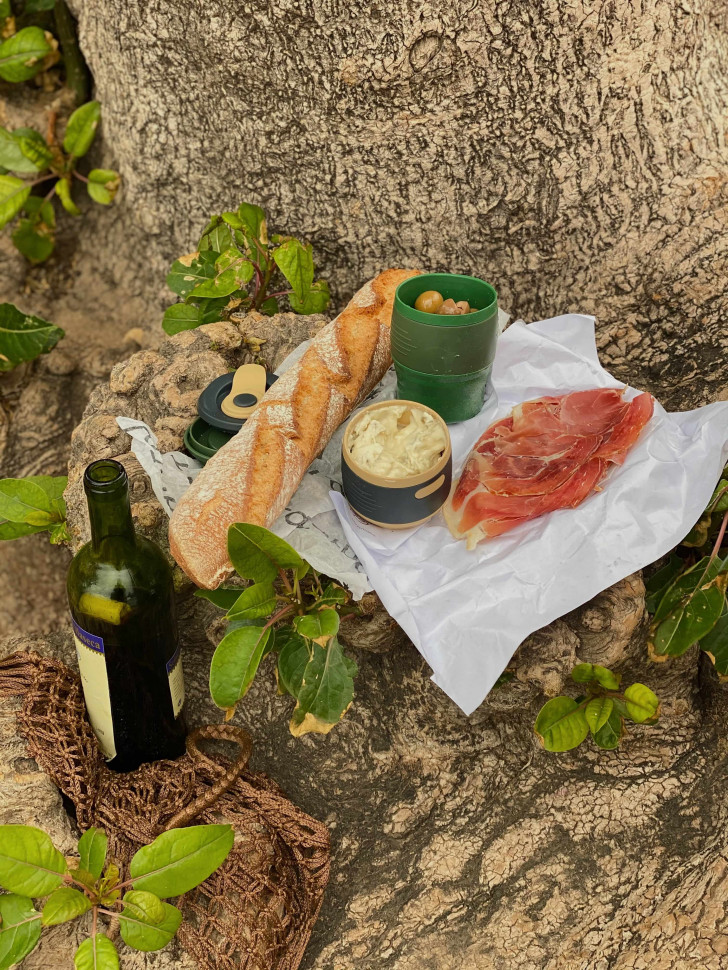 Складной силиконовый стакан Fold