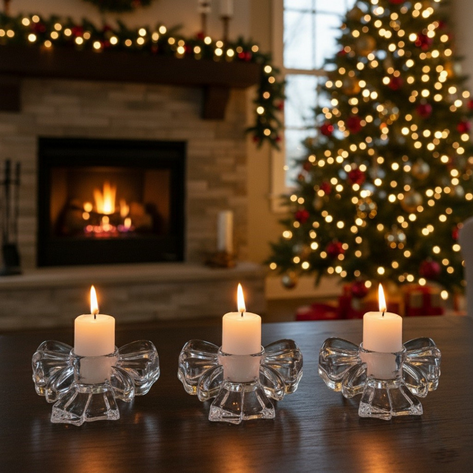 Набор подсвечников Bow 3 шт