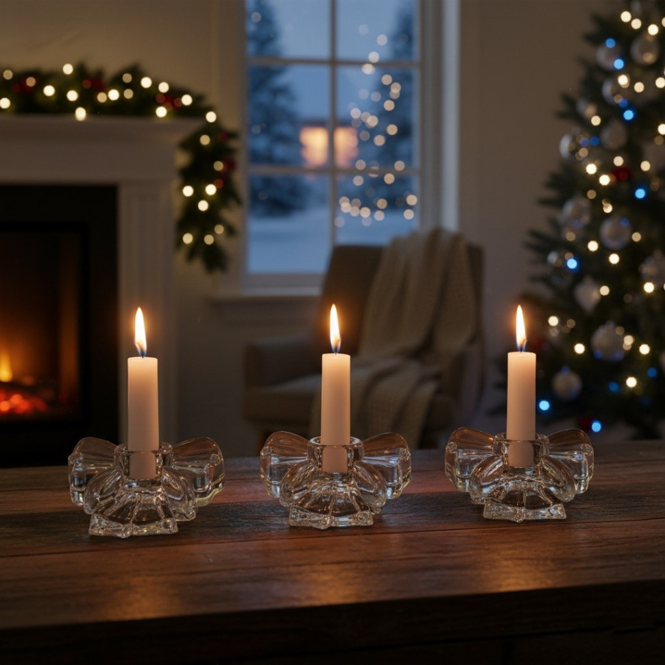 Набор подсвечников Bow 3 шт