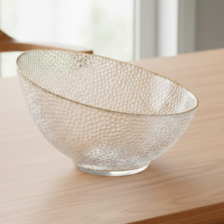 Набор салатниц Crystal asymmetry 2 шт