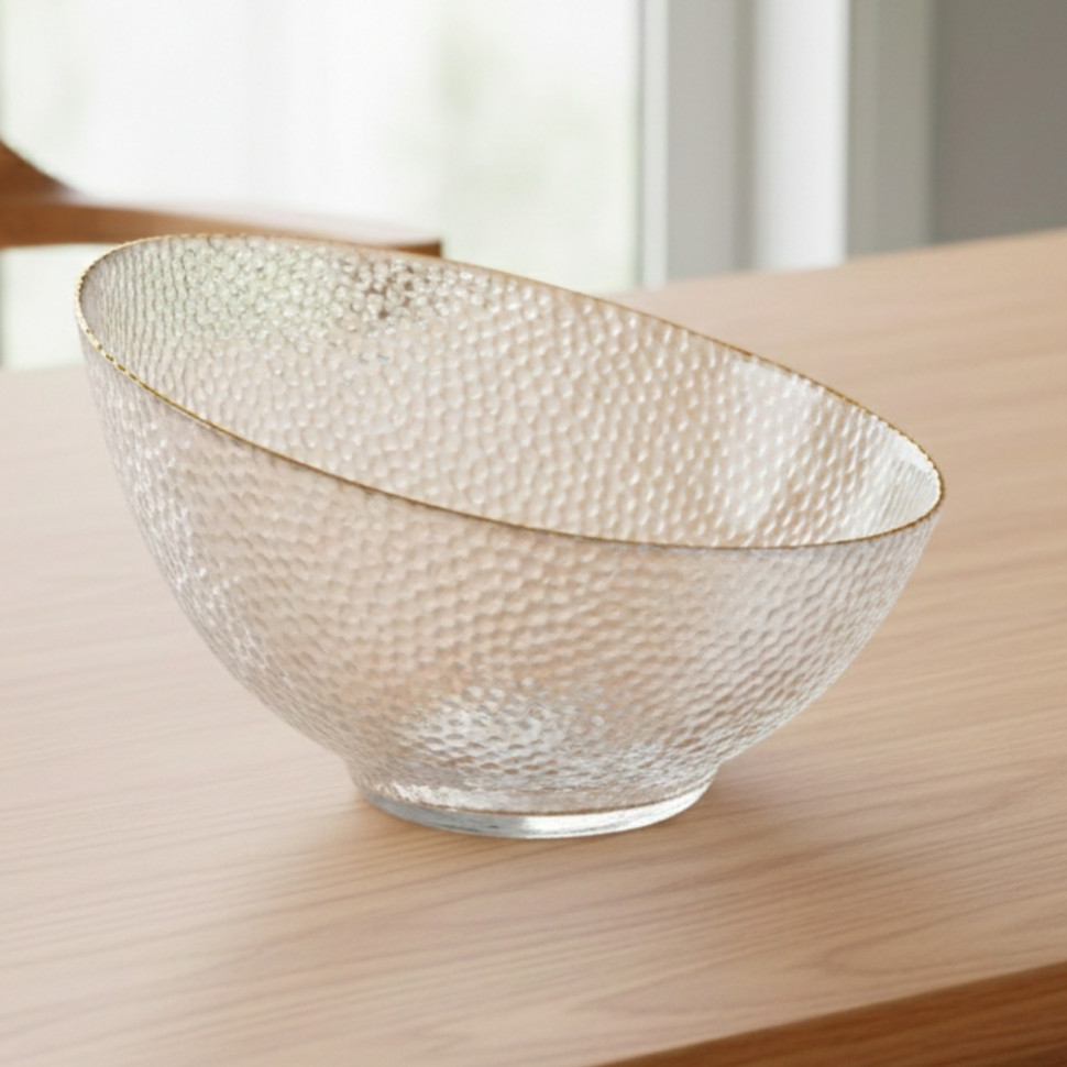 Набор салатниц Crystal asymmetry 2 шт