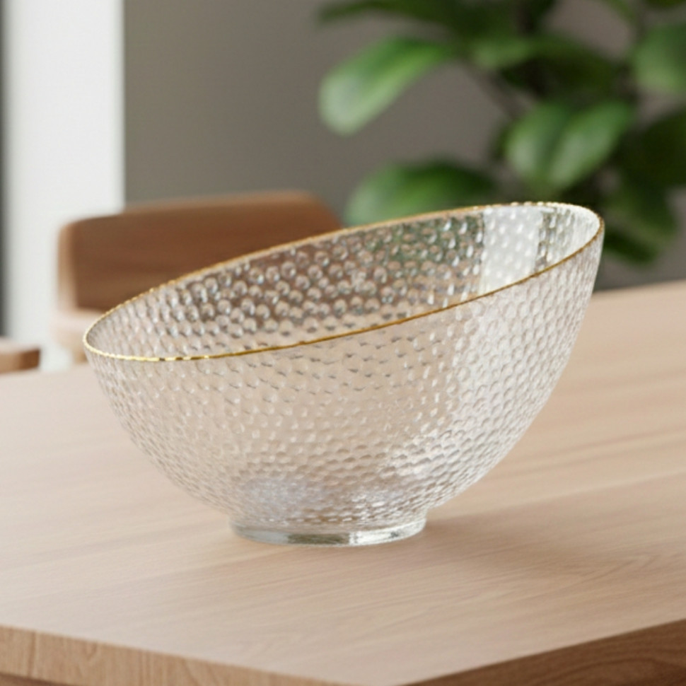 Набор салатниц Crystal asymmetry 2 шт