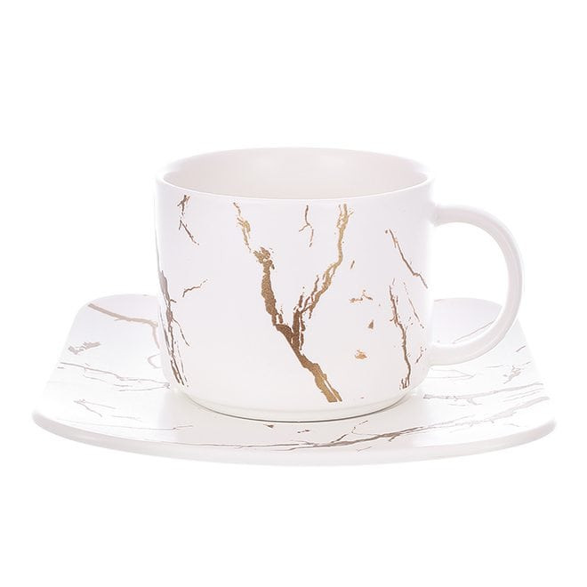 Чашка керамічна із блюдцем Stunner