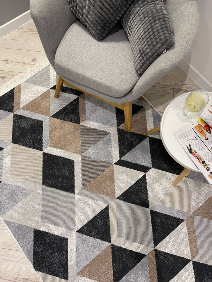 Безворсовий килим Triangle