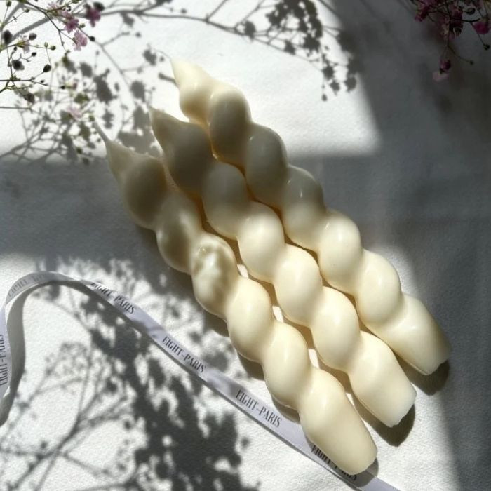 Набір свічок Graceful Spiral 3 шт