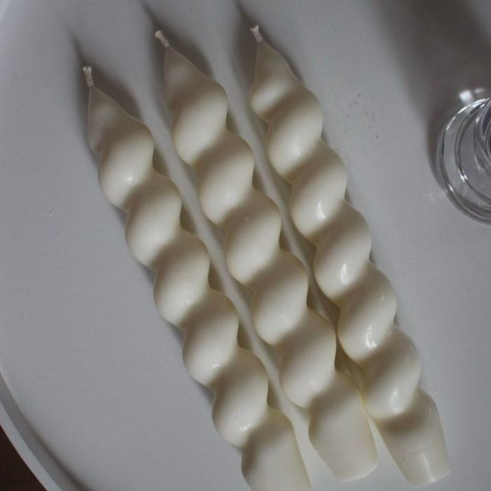 Набір свічок Graceful Spiral 3 шт