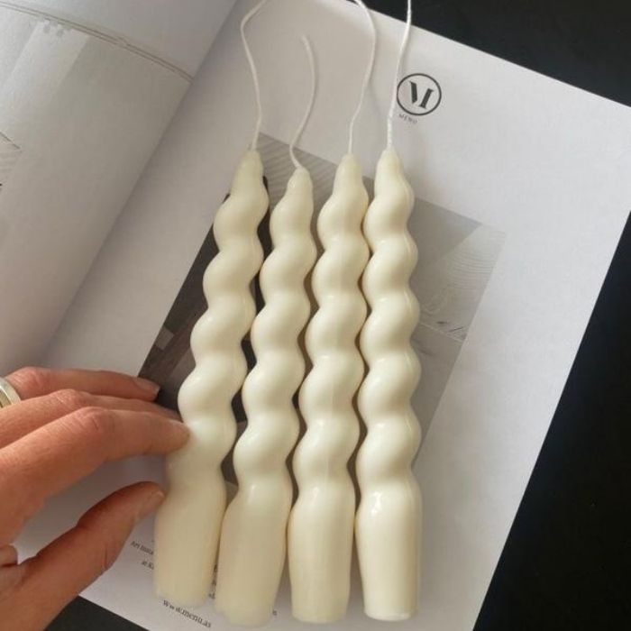 Набір свічок Graceful Spiral 3 шт