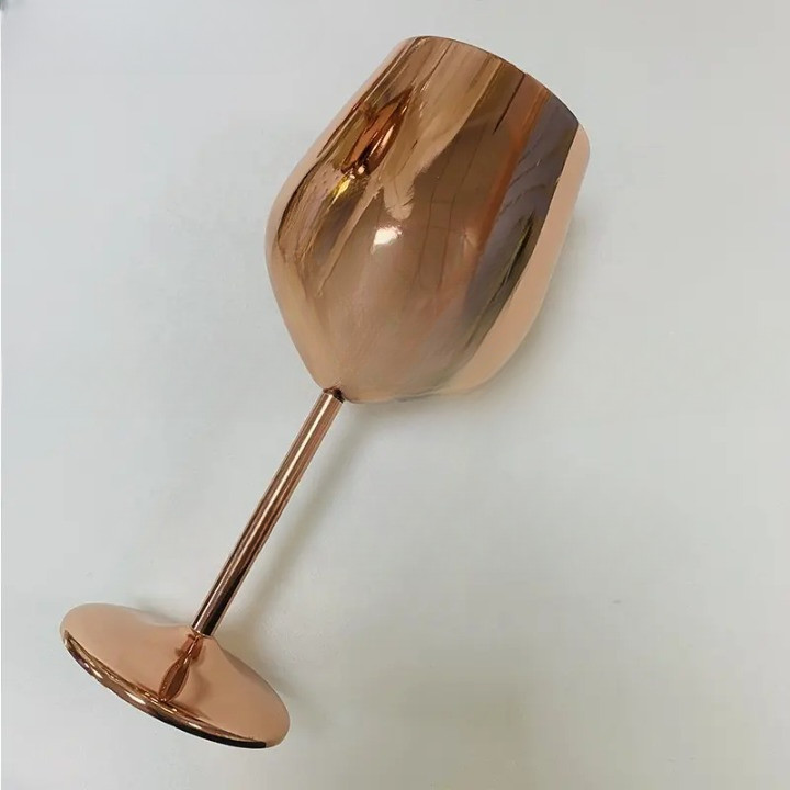 Бокал для вина Rose gold