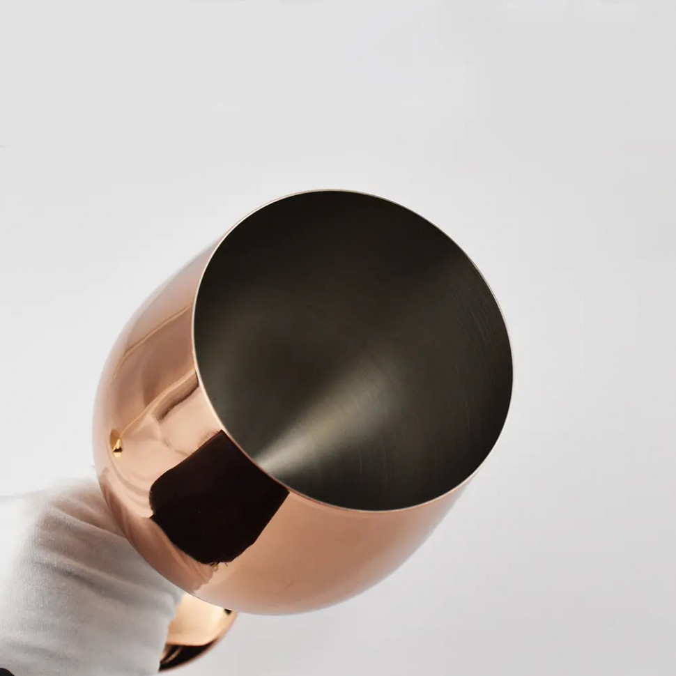 Бокал для вина Rose gold