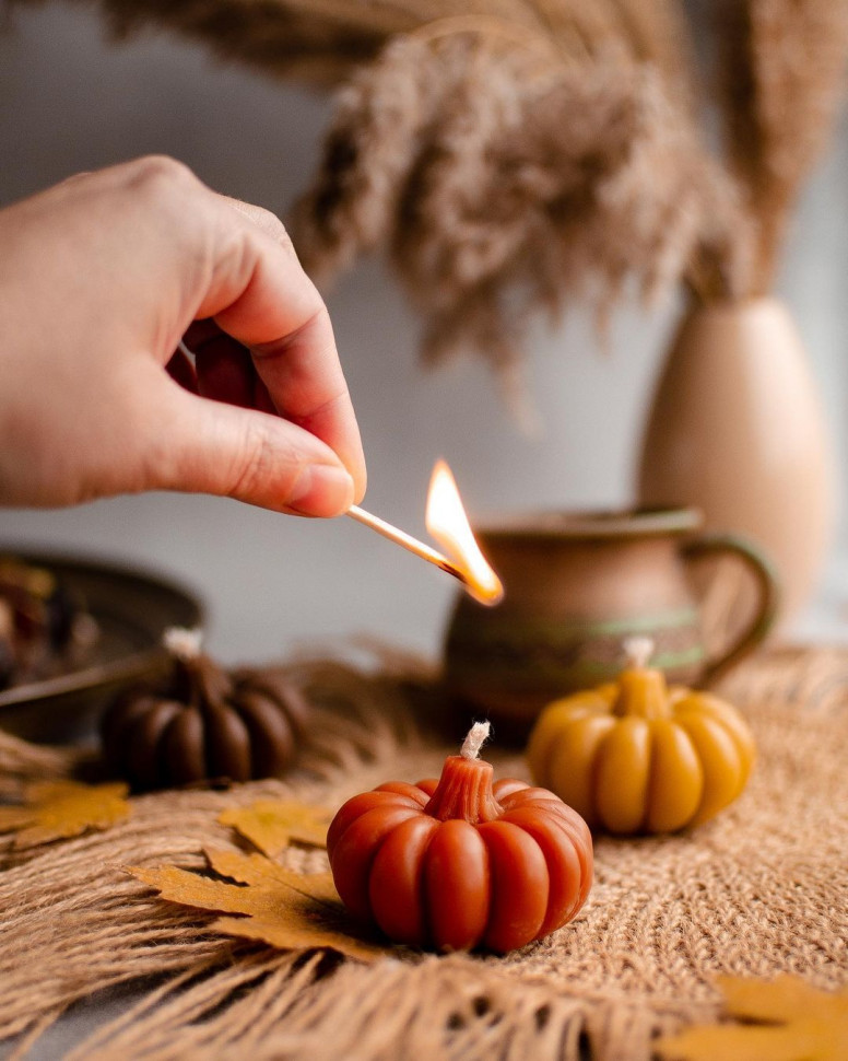 Набор свечей  Pumpkin
