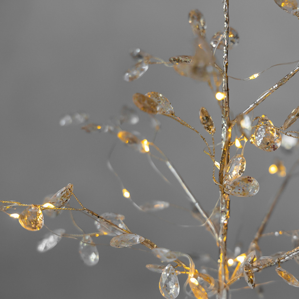 Декоративное дерево с подсветкой Golden crystal