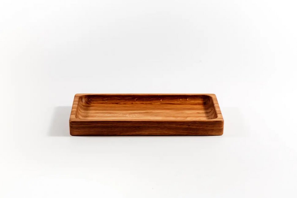 Деревянное блюдо-поднос Feast