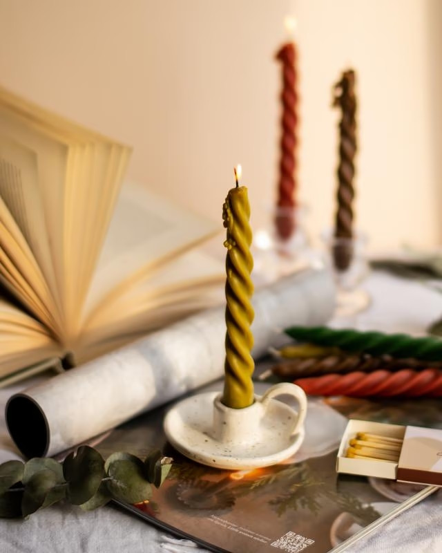 Свеча Spiral 2 шт набор