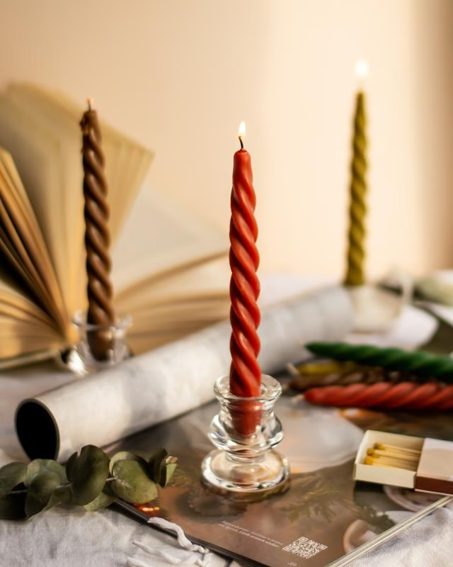 Свеча Spiral 2 шт набор