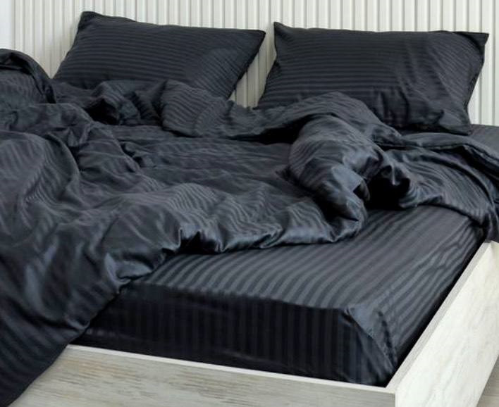 Постельное белье Baza black