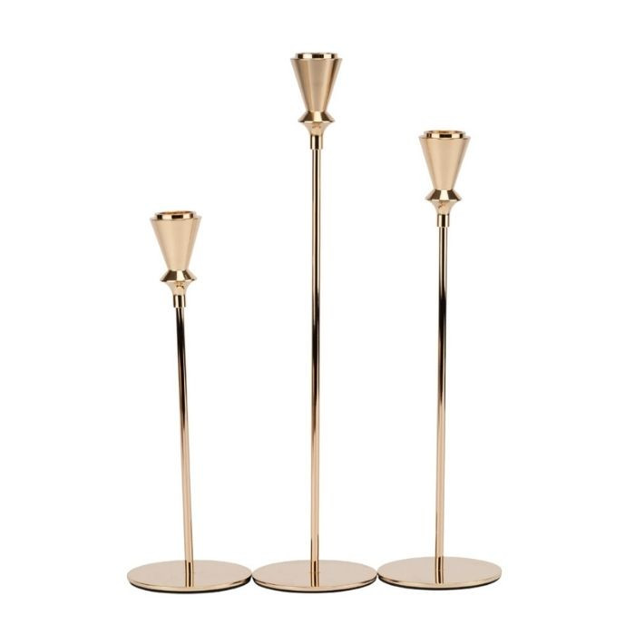 Набір з 3 підсвічників Geometry of light