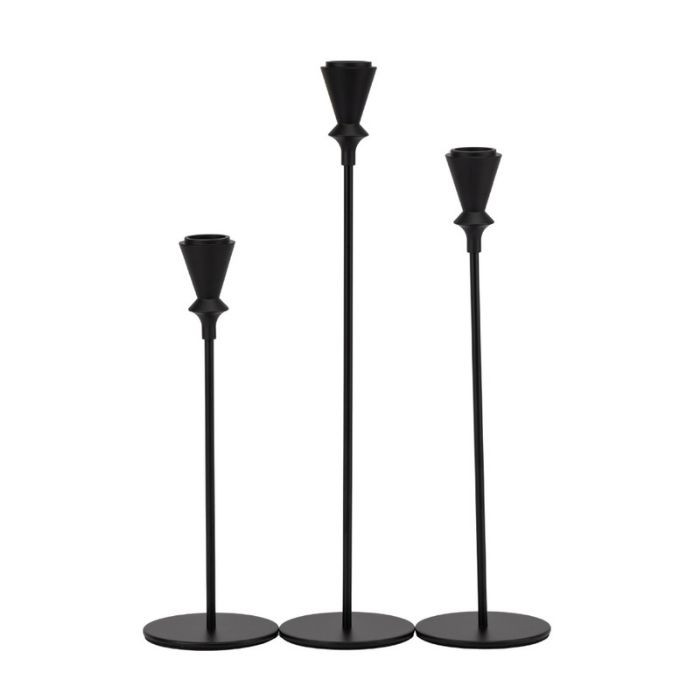 Набір з 3 підсвічників Geometry of light