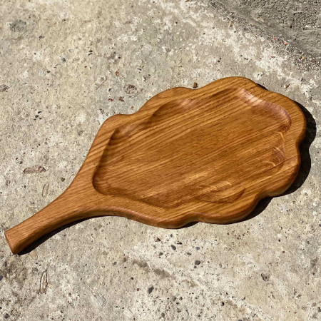 Дерев'яна дошка для подачі Oak Leaf