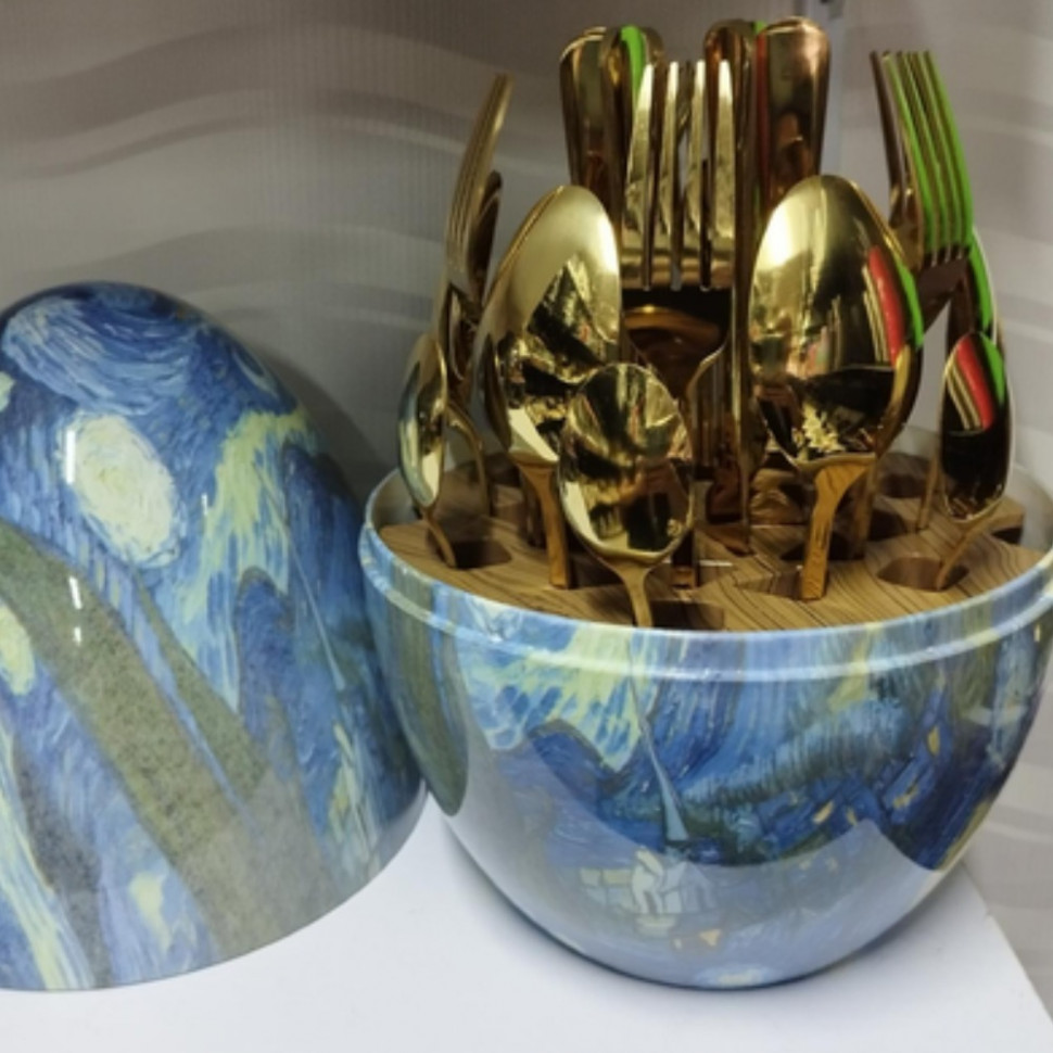 Набір столових приборів Starry night