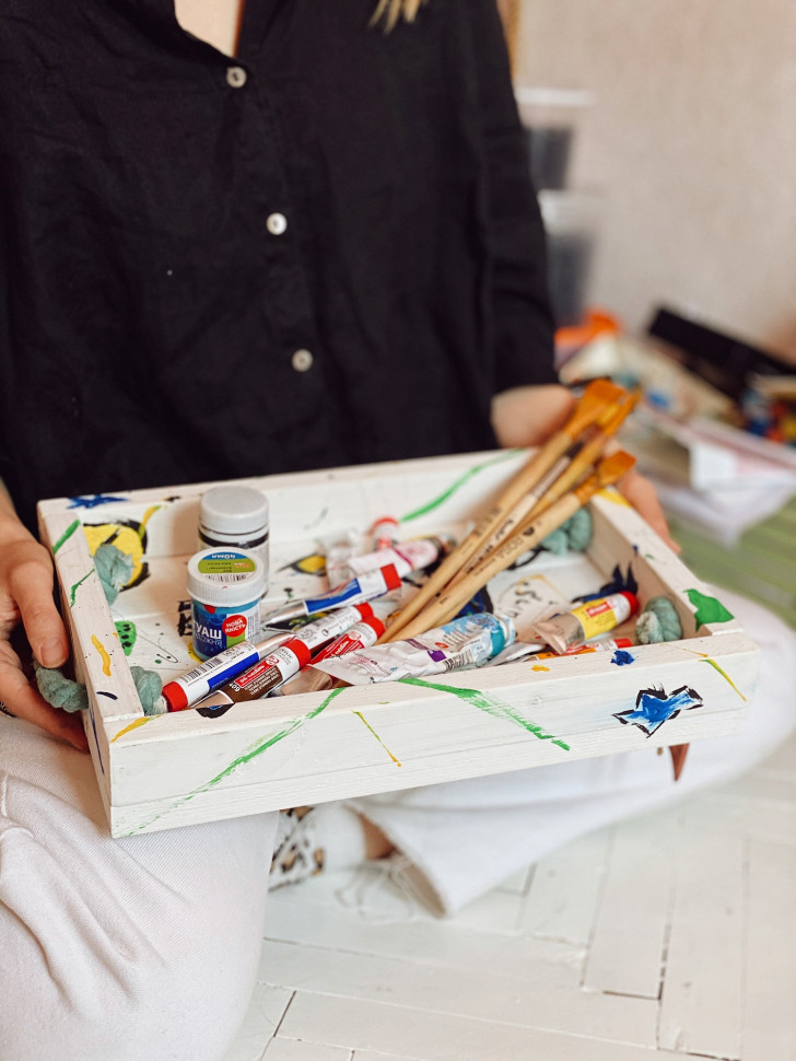 Дерев'яний піднос Toso-vinil