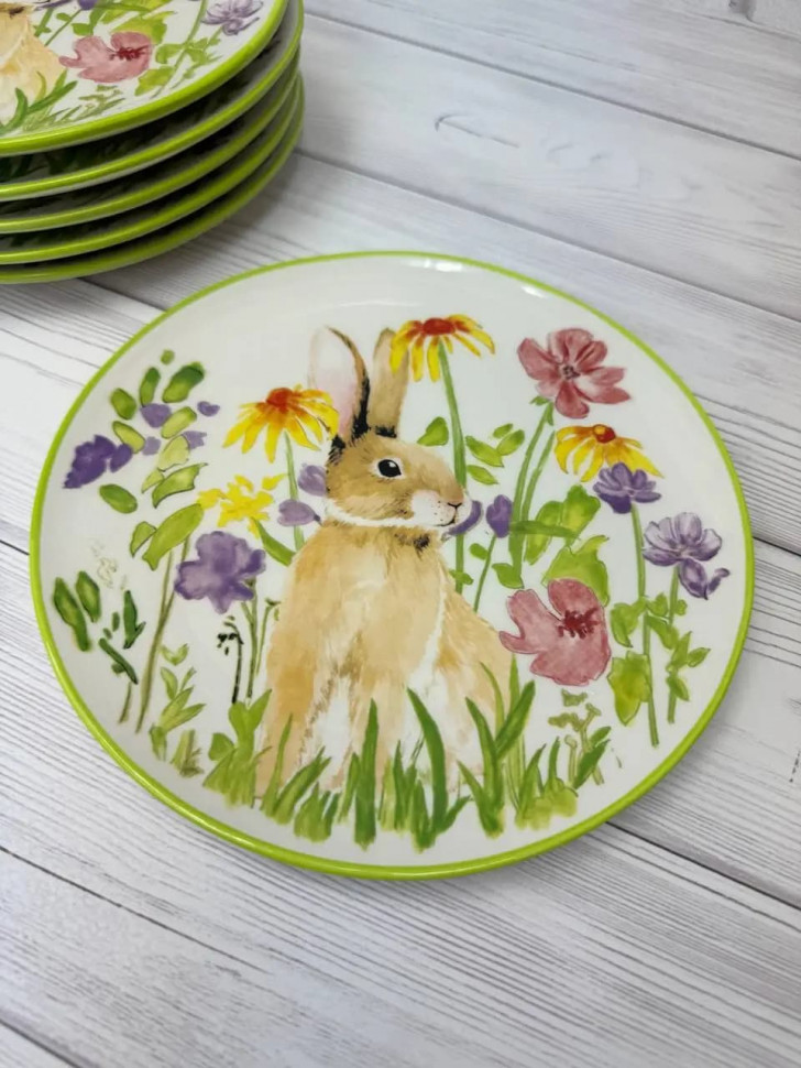 Керамическая тарелка Color