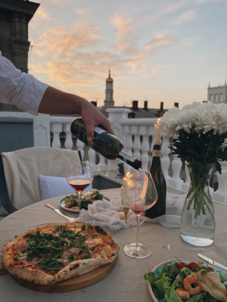 Скошенный бокал для вина Grant