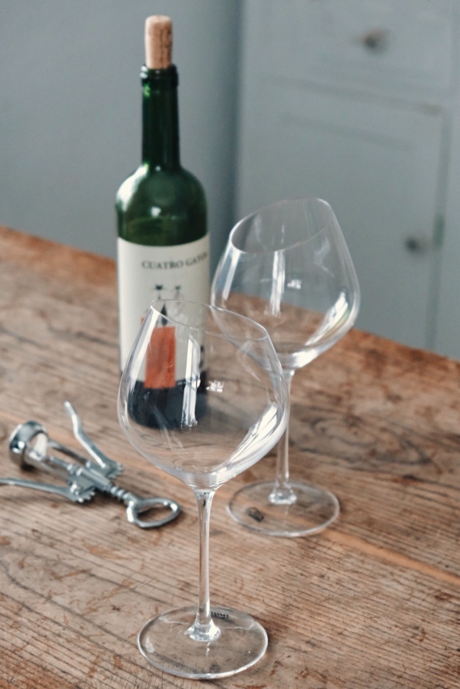 Скошенный бокал для вина Grant