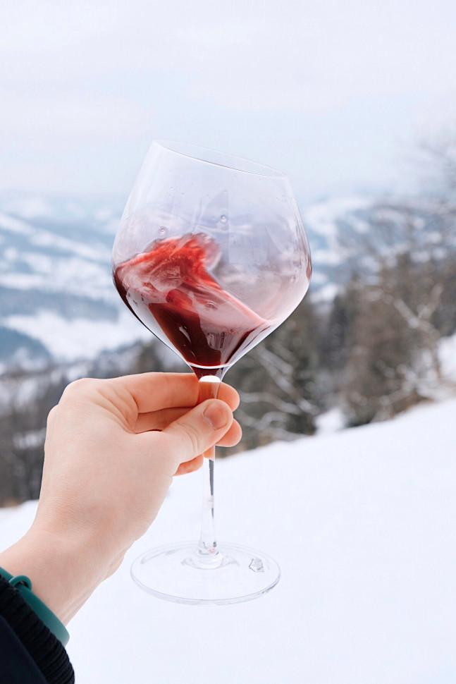 Скошенный бокал для вина Grant