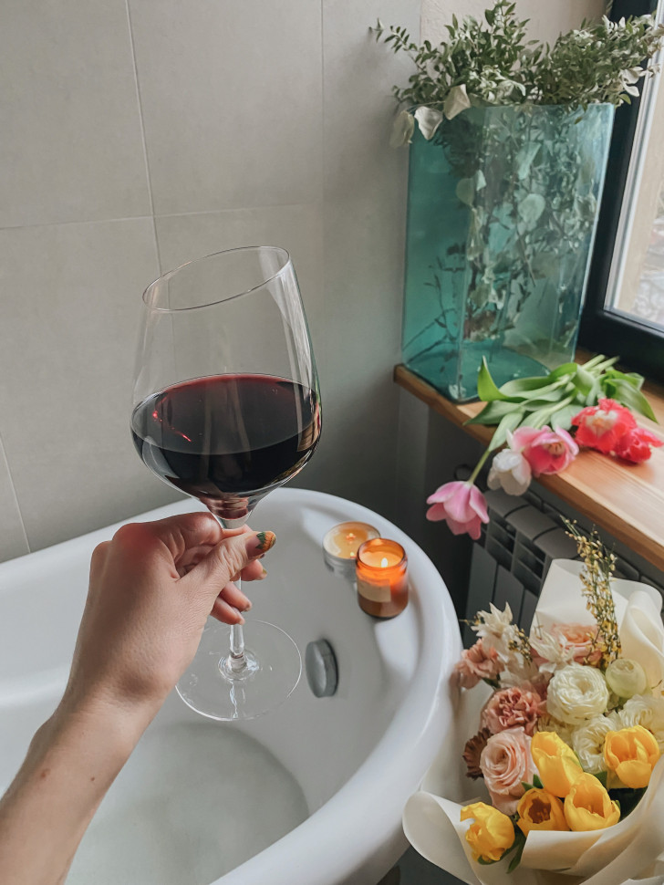 Скошенный бокал для вина Grant