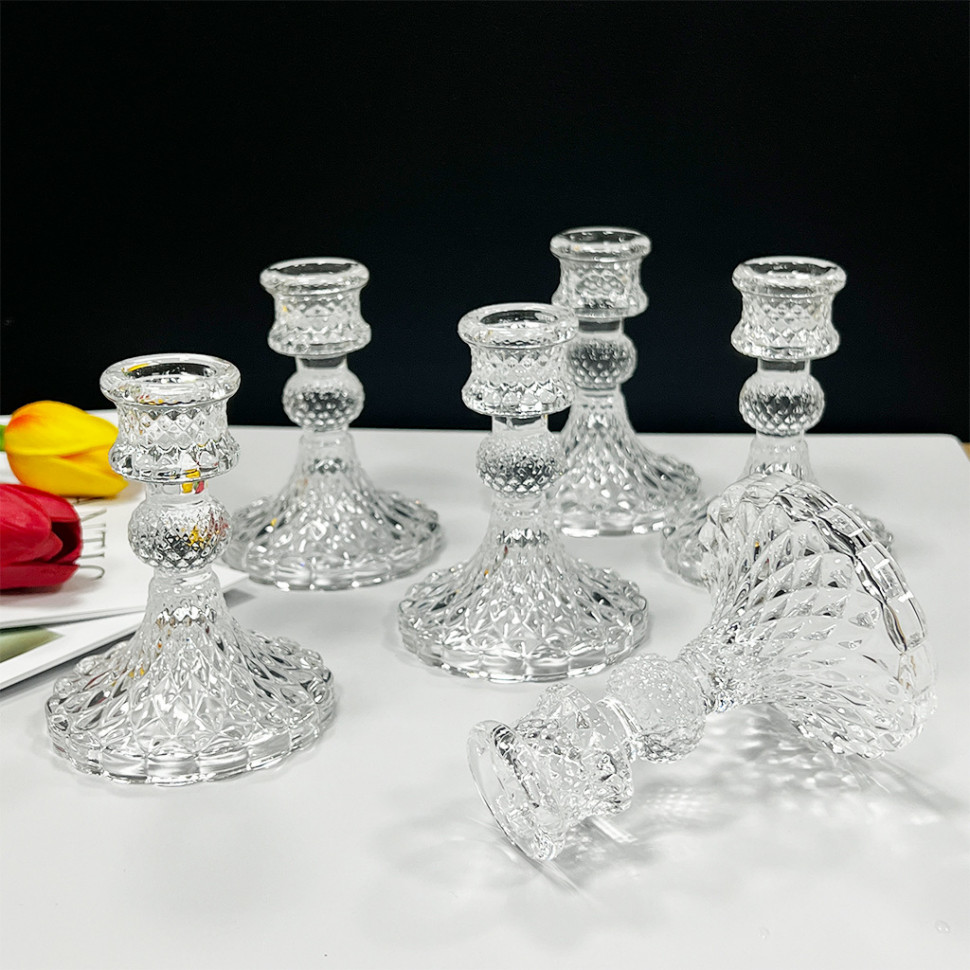 Набор подсвечников Crystal classics 3 шт